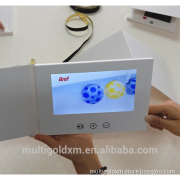 4.3" LCD screen Video Brochure Card, Video Brochure